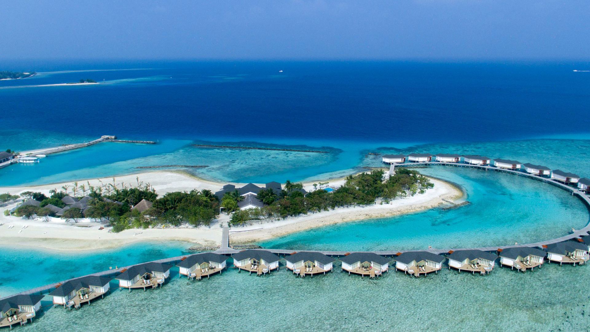 Cinnamon Dhonveli Aerial View