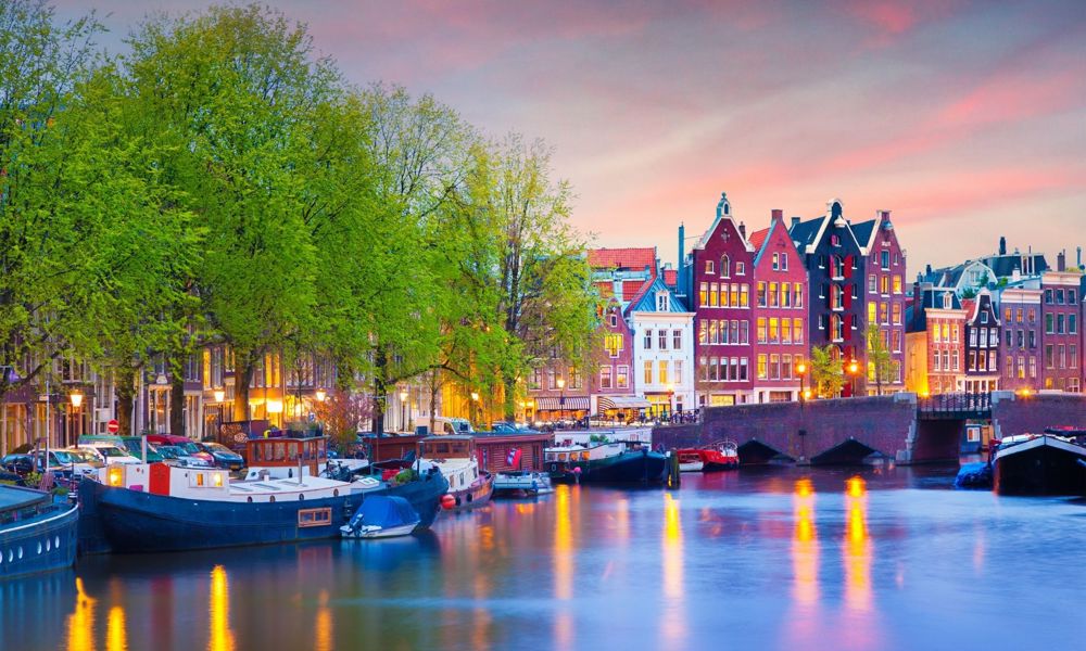 Scenic view in Amsterdam