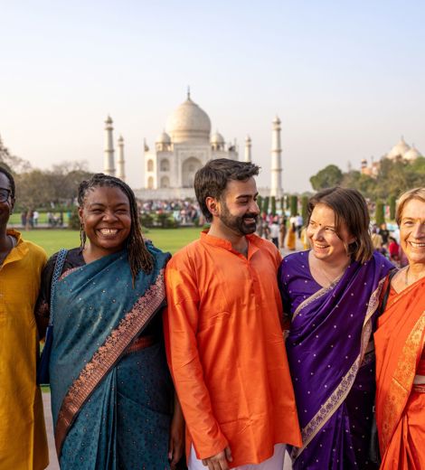 Taj Mahal Sunset