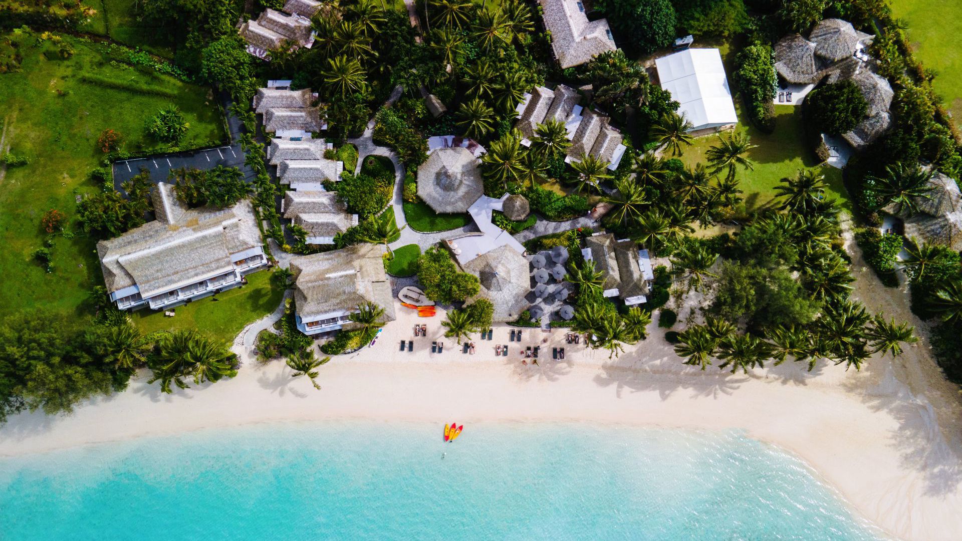 Pacific Resort Rarotonga - aerial view