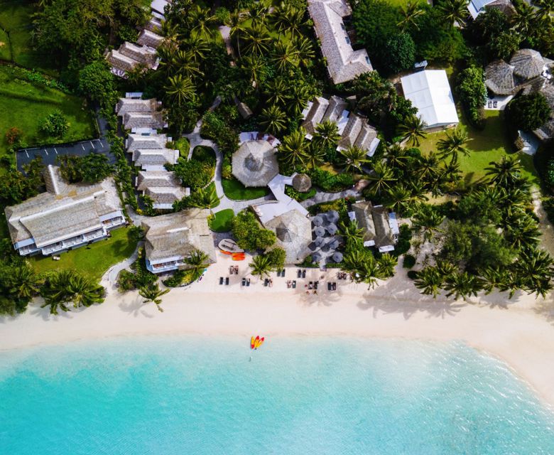 Pacific Resort Rarotonga - aerial view