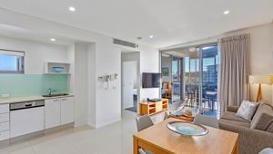  Coco Mooloolaba 1 Bedroom Apartment Living Area 