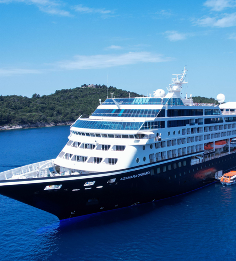 Azamara Onward at Dubrovnik, Croatia