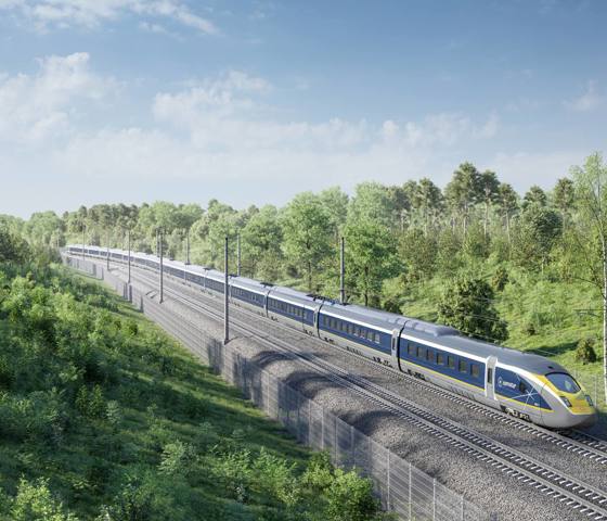 Eurostar train