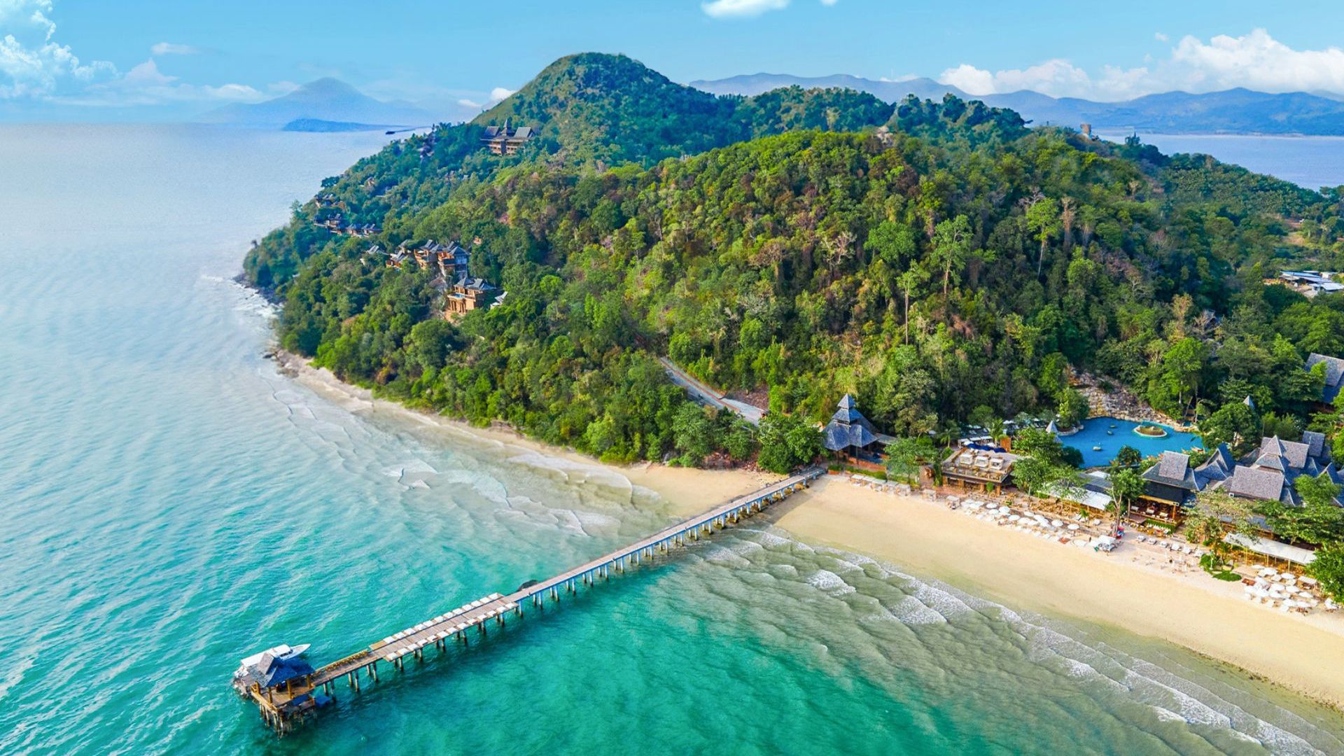 Santhiya Koh Yao Yai - Aerial View