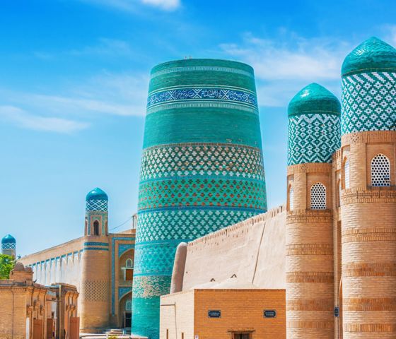Buildings in Uzbekistan 