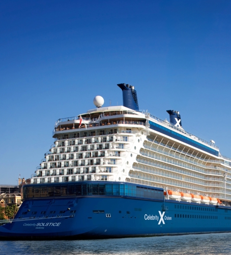 Celebrity Solstice Sydney Ship Exterior