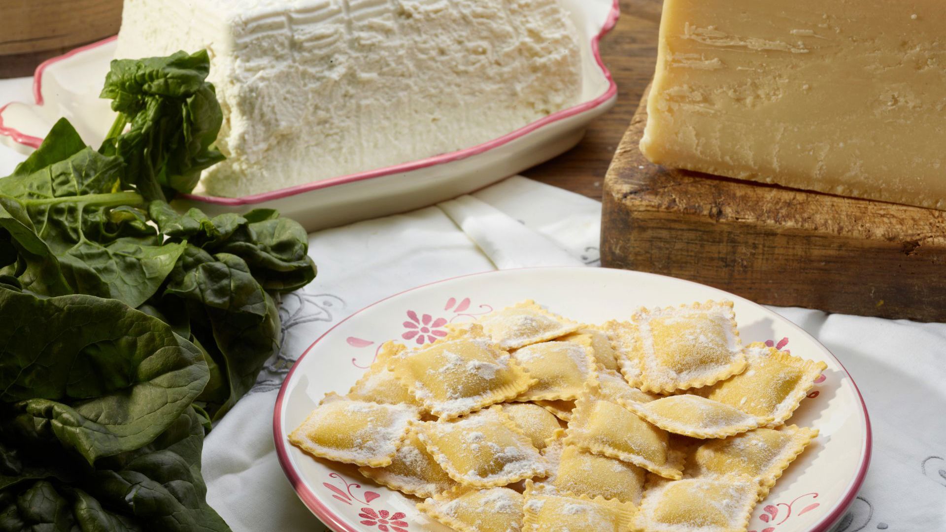 Tucked, pinched and packed with flavour – fresh ravioli just like Nonna makes it. Image credit: Getty
