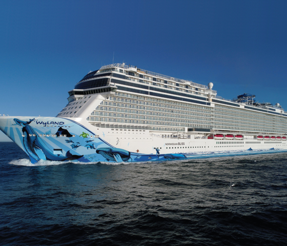Norwegian Bliss Aerial