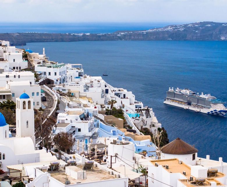 Sun Princess - Santorini Greece
