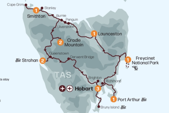 Wilderness Explorer Map © Journey Beyond