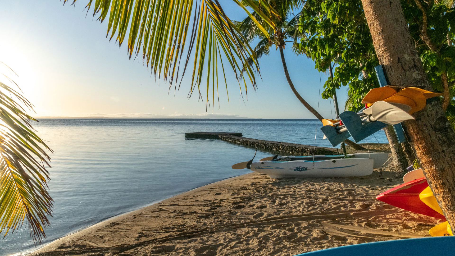 Toberua Island Resort - beach