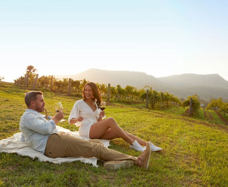 Hunter Valley Couple at Audrey Wilkinson 172789 © Destination NSW