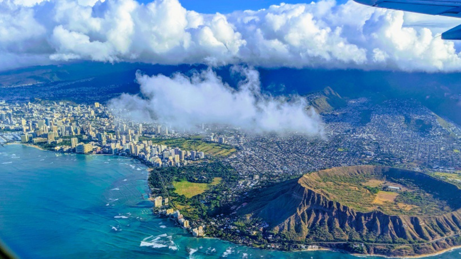 Aerial view of Oahu Hawaii - Image credit: Unsplash/Savannah Rohleder
