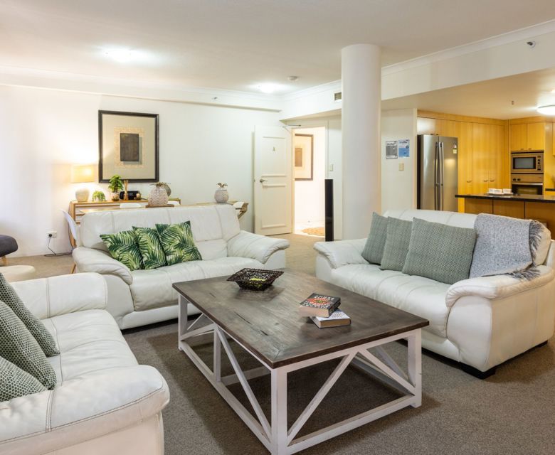 Bel Air on Broadbeach living room