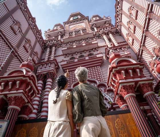 Colombo Sri Lanka Jamiul Alfar Mosque 