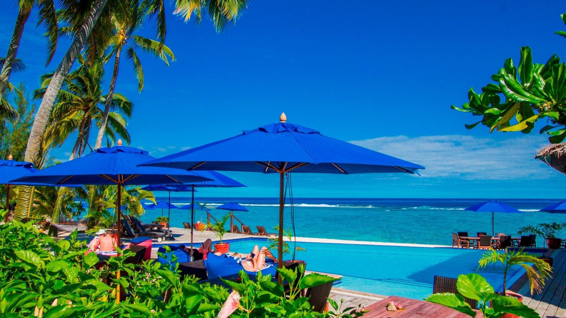 Manuia Beach Resort Pool