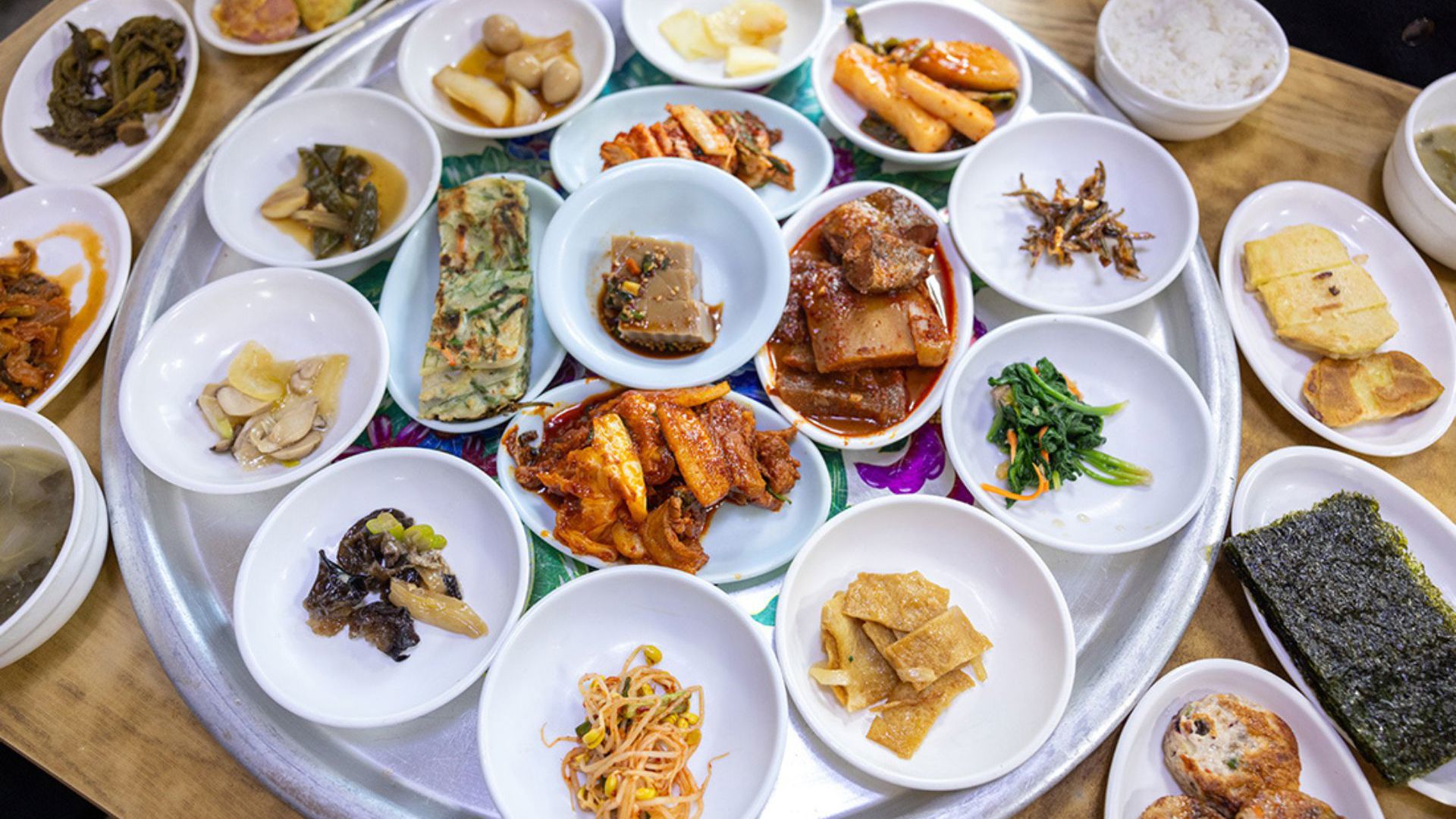 South Korean food is full of flavour.