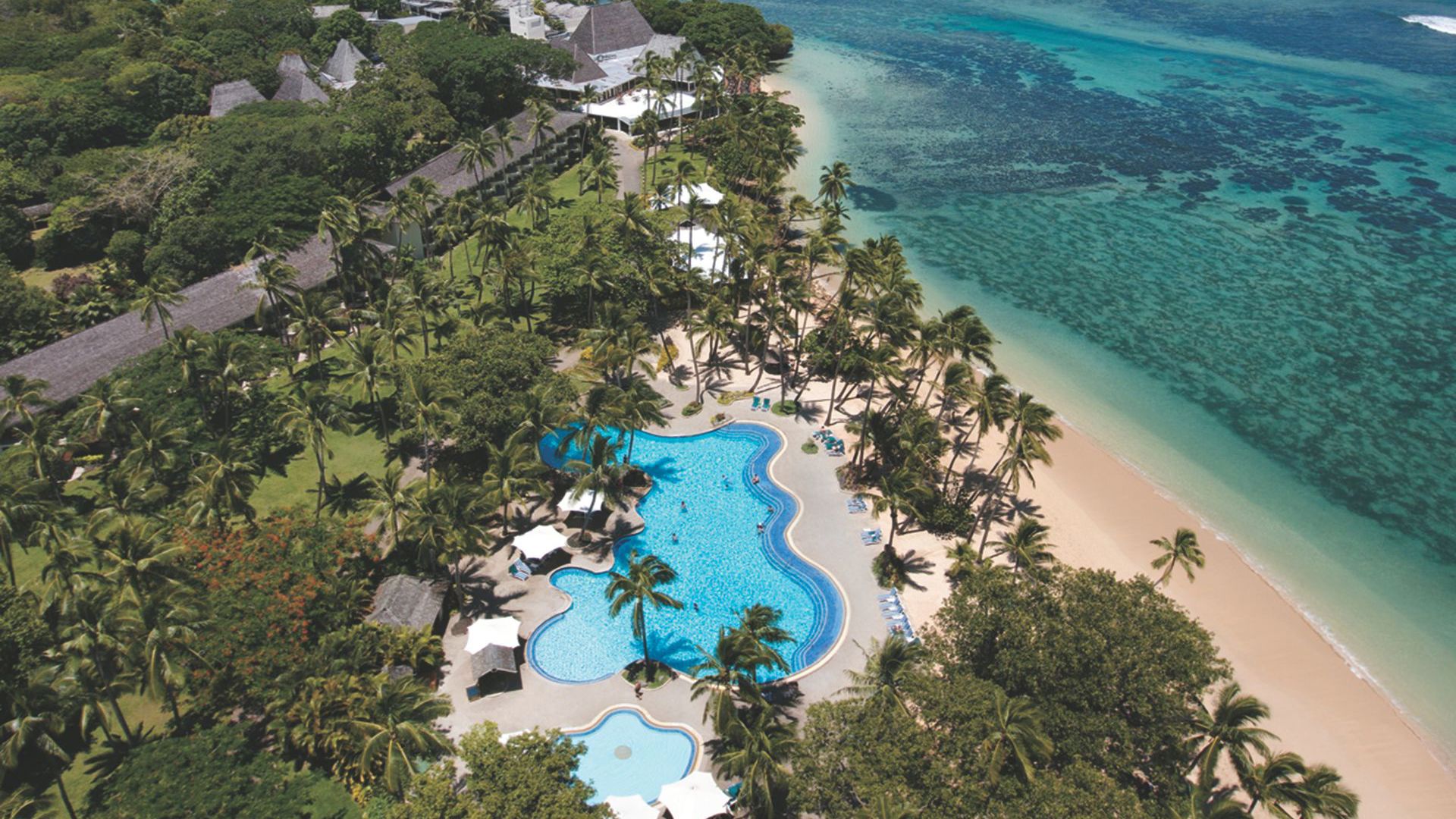 Shangri La Fiji Lagoon Pool (Hero shot)