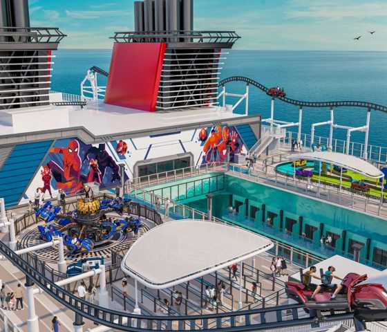 DA Themed Area (Marvel Landing)