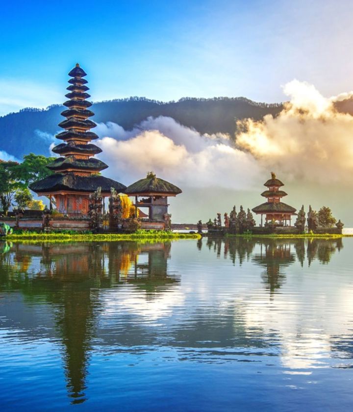 Asia Indonesia Bali Pura Ulun Danu Bratan Temple