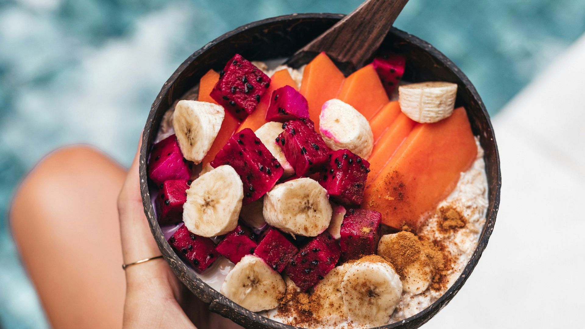 A breakfast fruit bowl tasted better in Bali. Image credit: Unsplash/Alexandra Andersson