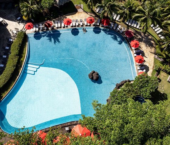 Le Tahiti Aerial Pool View