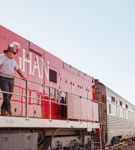 The Ghan Hero Manguri SA © Journey Beyond