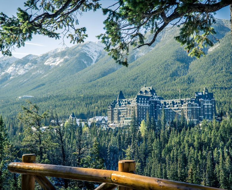 Globus Canada And Alaska Campaign Fairmont Banff Springs 