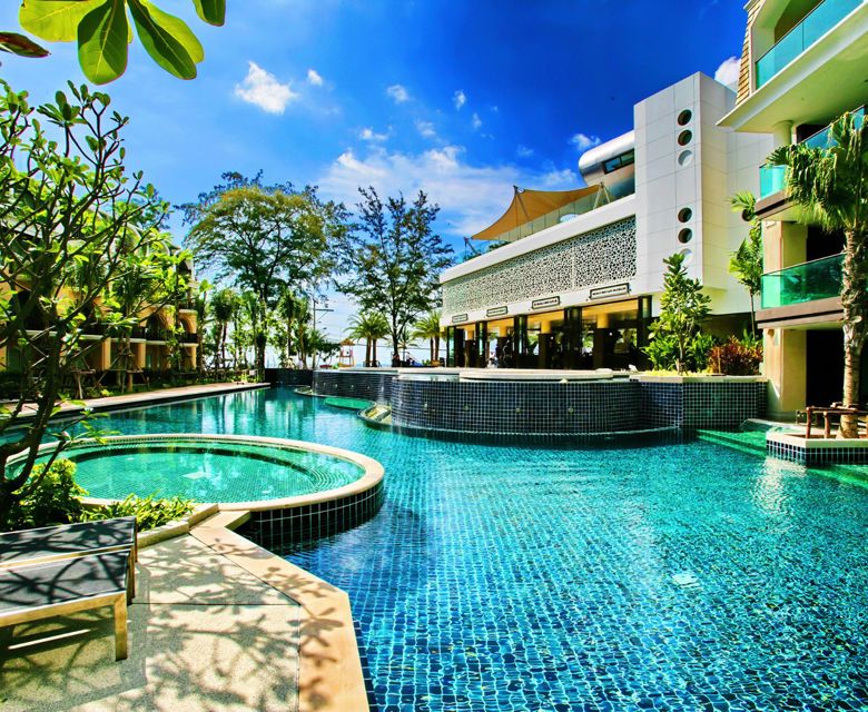 Guest room, pool view