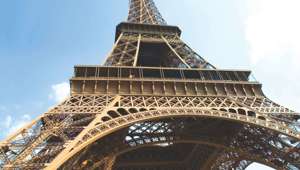 Paris' famous Eiffel Tower