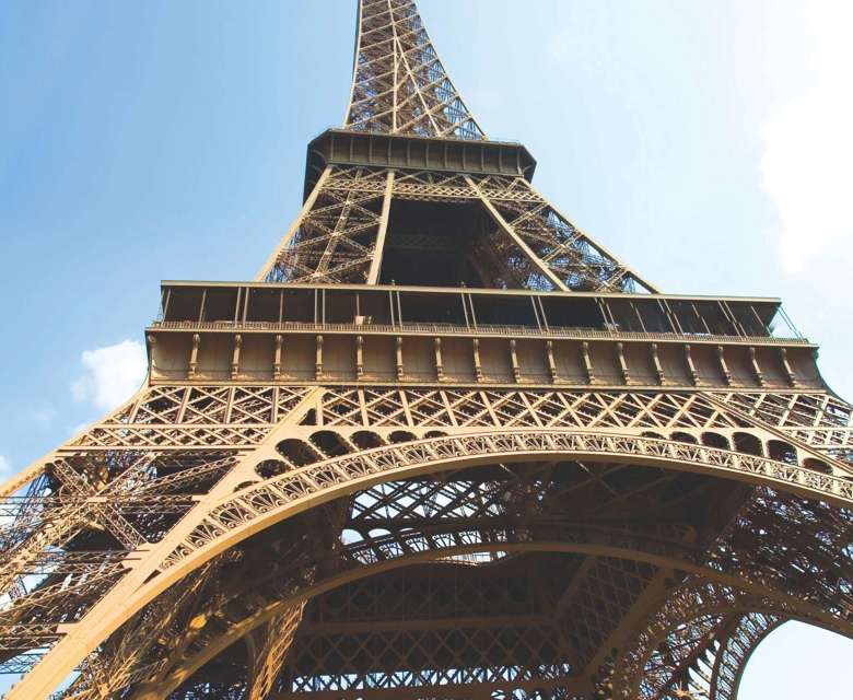 Paris' famous Eiffel Tower