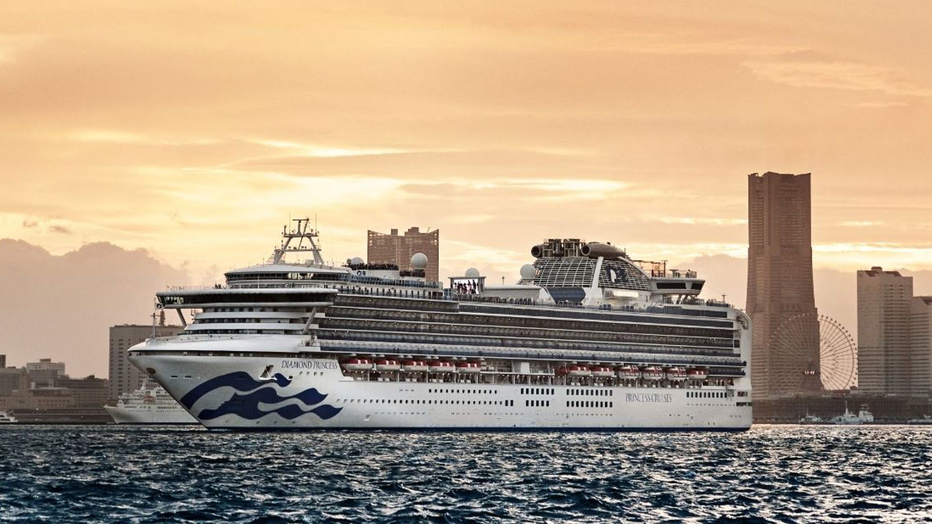 Diamond Princess in Yokohama