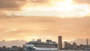 Diamond Princess in Yokohama