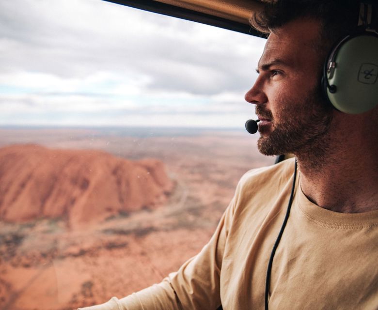 Flight over Uluru