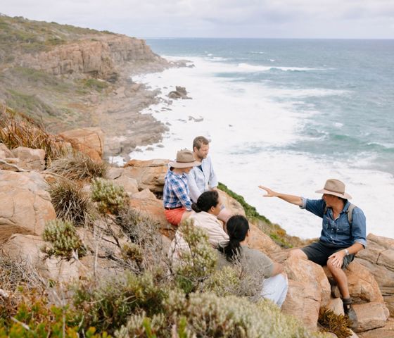 Group of people on a tour