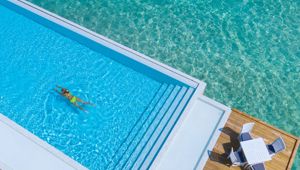 Sandies Bathala Maldives Pool area 