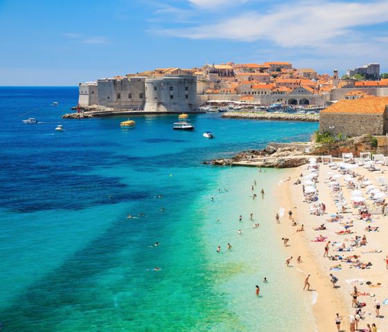 Croatia Dubronvik Beach