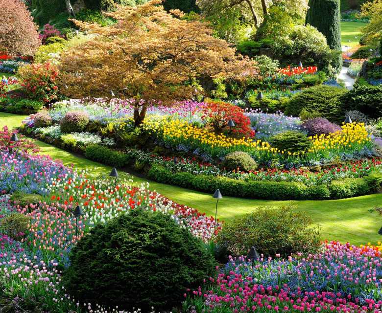 Butchart Gardens Victoria - Globus