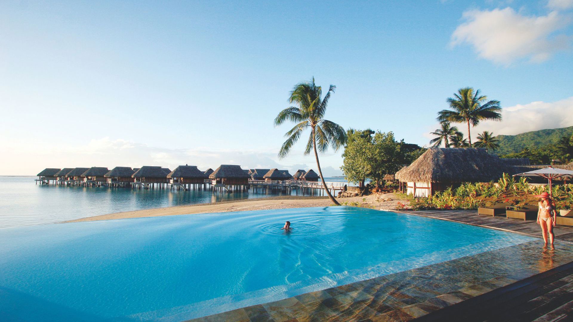 The Sofitel Kia Ora Moorea Beach in Tahiti