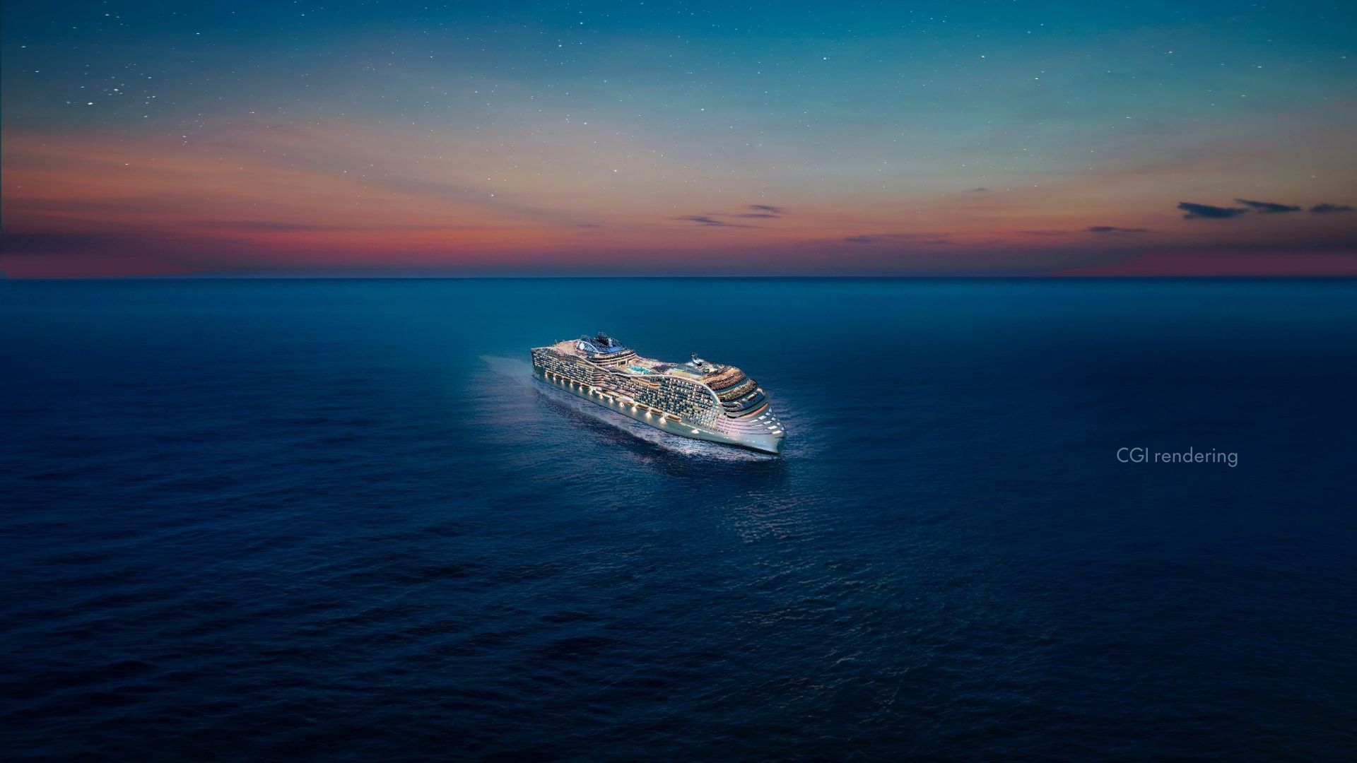 MSC World America CGI Rendering 2