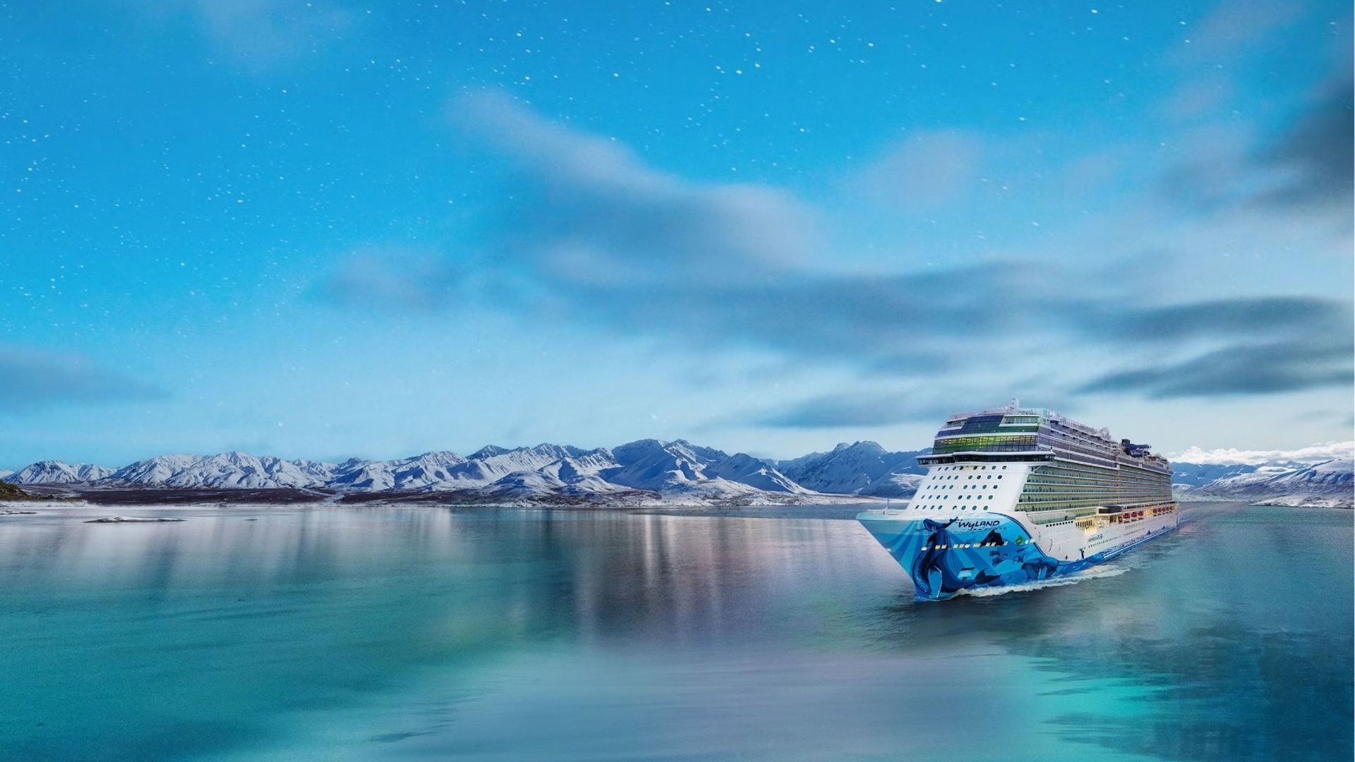 NCL Bliss in Alaska Twilight