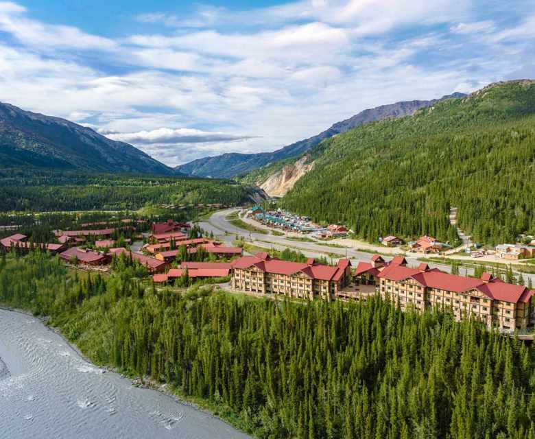Overlooking Denali Lodge, Alaska