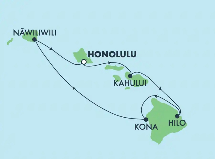 NCL Hawaii Tile Map