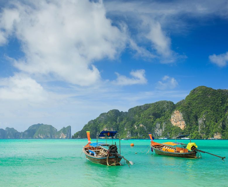 Phi Phi Island - Longtail Boats