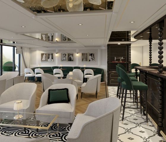 S. S Emilie Brocade Bar