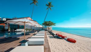 Aava Resort & Spa - Beach and Pool View