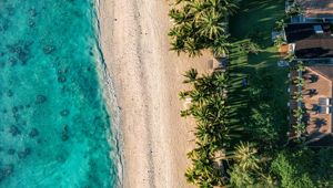 Sunset Resort Ariel View.