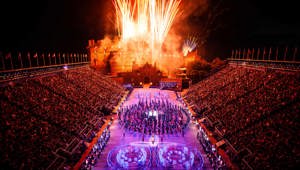 Royal Military Tattoo fireworks
